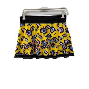 Sofibella UV Colors Doubles 13 in Women’s Small Skort Pickleball Tennis Yellow